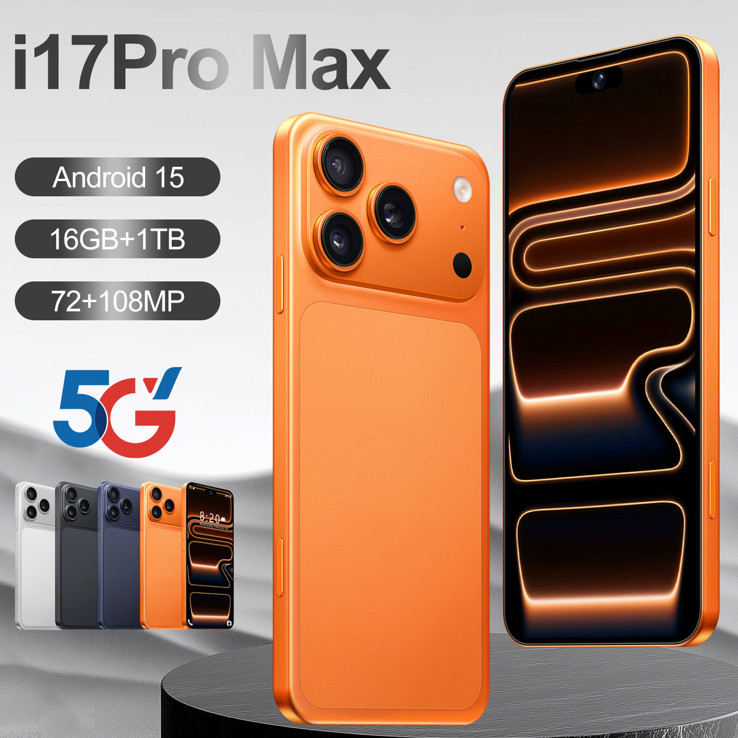 Новый трансграничный мобильный телефон Hot50 Pro + Android 13 с перфорированным 7,3-дюймовым большим экраном, пользующийся большой популярностью во внешней торговле, - самый продаваемый смартфон