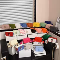 Cross-border Bag Women's Bag 2024 Spring New European and American Camera Bag Single Shoulder Crossbody Export Bag Contrasting Color Women's Bag