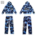 6045-8255 camouflage blue suit