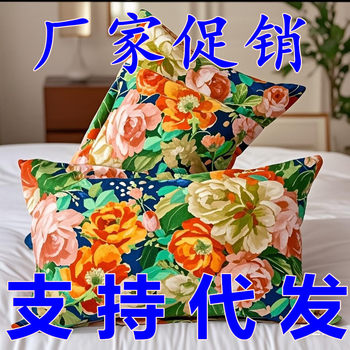 Student Brushed Pillowcase Enlarged 48*78cm Skin-Friendly Breathable Pillowcase Adult Single Pillowcase Manufacturer Wholesale