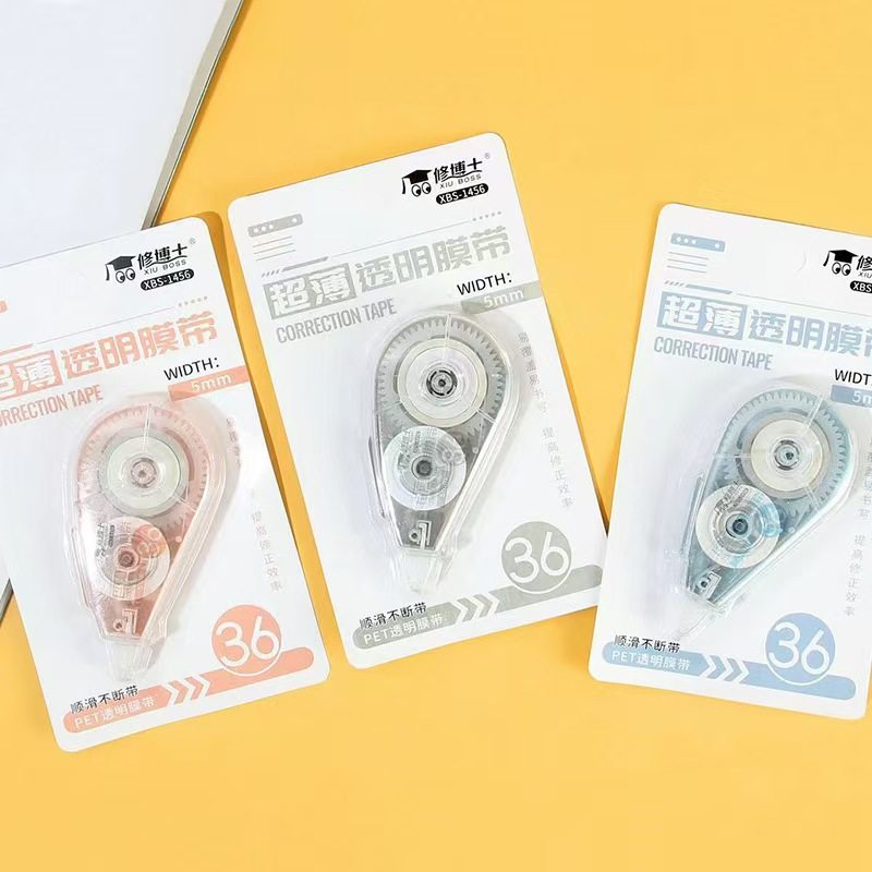 Creative Stationery Correction Tape Cartoon Cute Correction Tape Girl's Heart High-value Student Correction Tape Wholesale Stationery