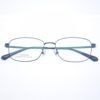 New myopia glasses frame men's business glasses full frame metal glasses frame silver black men's glasses square glasses frame