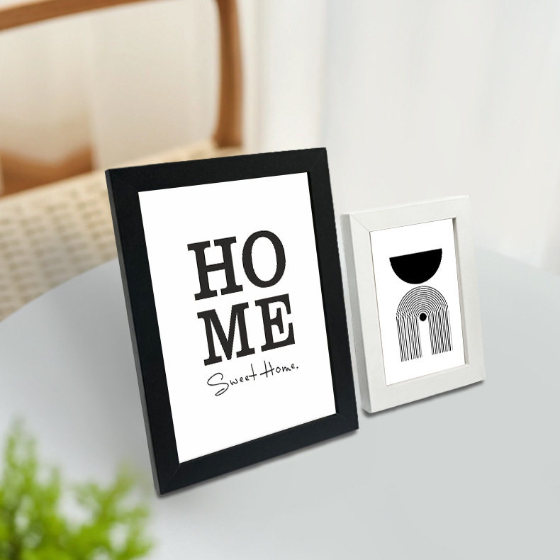 Casual Table Hanging Wall Graduation Photo Frame 5 Inches 6 Inches 7 Inches 8inch 10inch A4 Picture Frame Solid Wood Wholesale