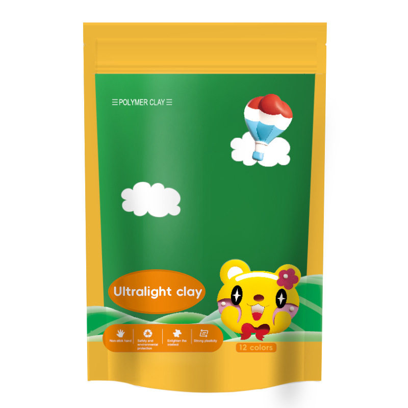 欧美标准黏土批发48色奥宇超轻粘土100克diy儿童玩具太空橡皮彩泥