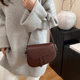 Cross-border High-end Retro Small Bag 2024 New Women's Bag Popular Crossbody Bag Shoulder Bag Underarm Bag Saddle Bag
