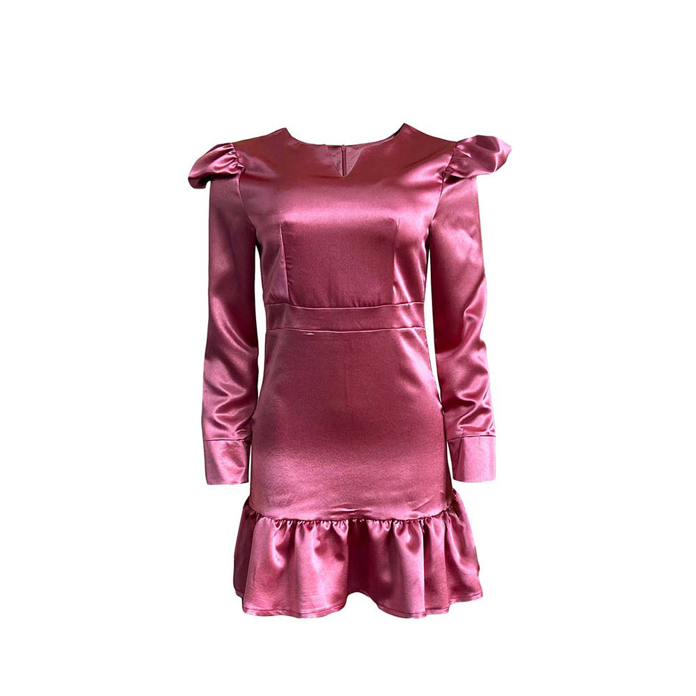 Plus Size Womens Dress Ruffle Hem Bodycon Fit African Print Autumn Winter Fashion Wholesale Available