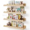 New Wooden Storage Rack Wall-Mounted Storage Rack Children's Bedroom Solid Wood Wall-Mounted Decorative Rack