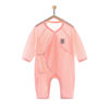 Baby Siaman Clothes for Boys and Girls Baby Thin Summer Newborn Children's Long-sleeved Pure Cotton Harper Air Conditioning Pajamas Summer Clothes