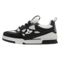 Donkey leaves - mesh white and black