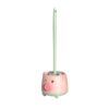 Toilet Toilet Brush Wall-mounted Household Non-dead Angle with Base Cartoon Toilet Non-perforated Toilet Brush Long Handle