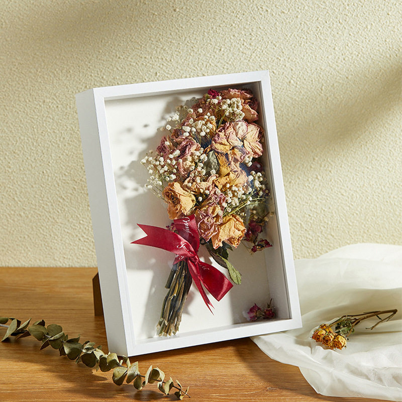 DIY Handmade Dried Flower Specimen Hollow Glass Specimen Frame Storage Display Frame Photo Frame Manufacturer Wholesale