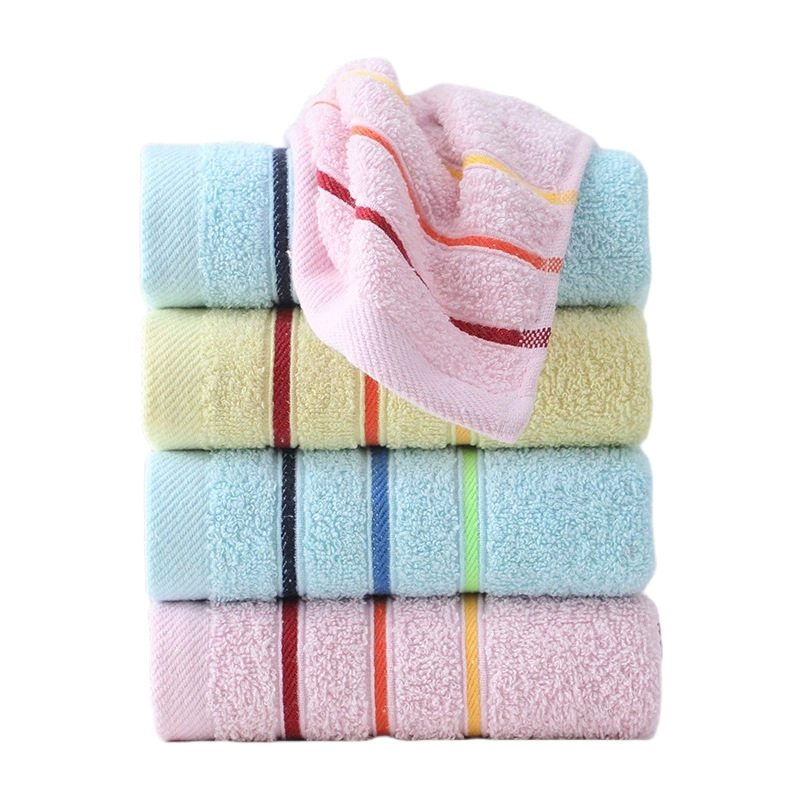 Cotton Face Towel for Home Use, Soft and Absorbent, Extra Thick, Adult Bath Towel, Gift Towel, Gaoyang Wholesale