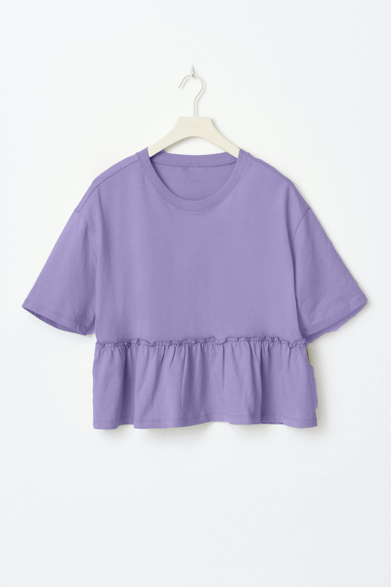 Cotton Pleated T Shirt Soft Loose Fit Round Neck Casual Everyday Wear Wholesale Available fast shipping