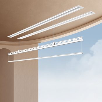 [Government Subsidy] Haotaitai Invisible Clothes Drying Rack Electric Clothes Drying Rack Hidden Embedded Balcony Home Clothes Drying Rod