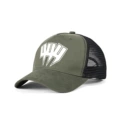 G09 mesh cap military green white label