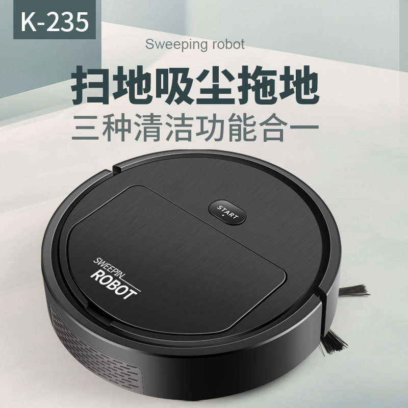 Cross-border mini 3-in-1 sweeper intelligent suction and swe...