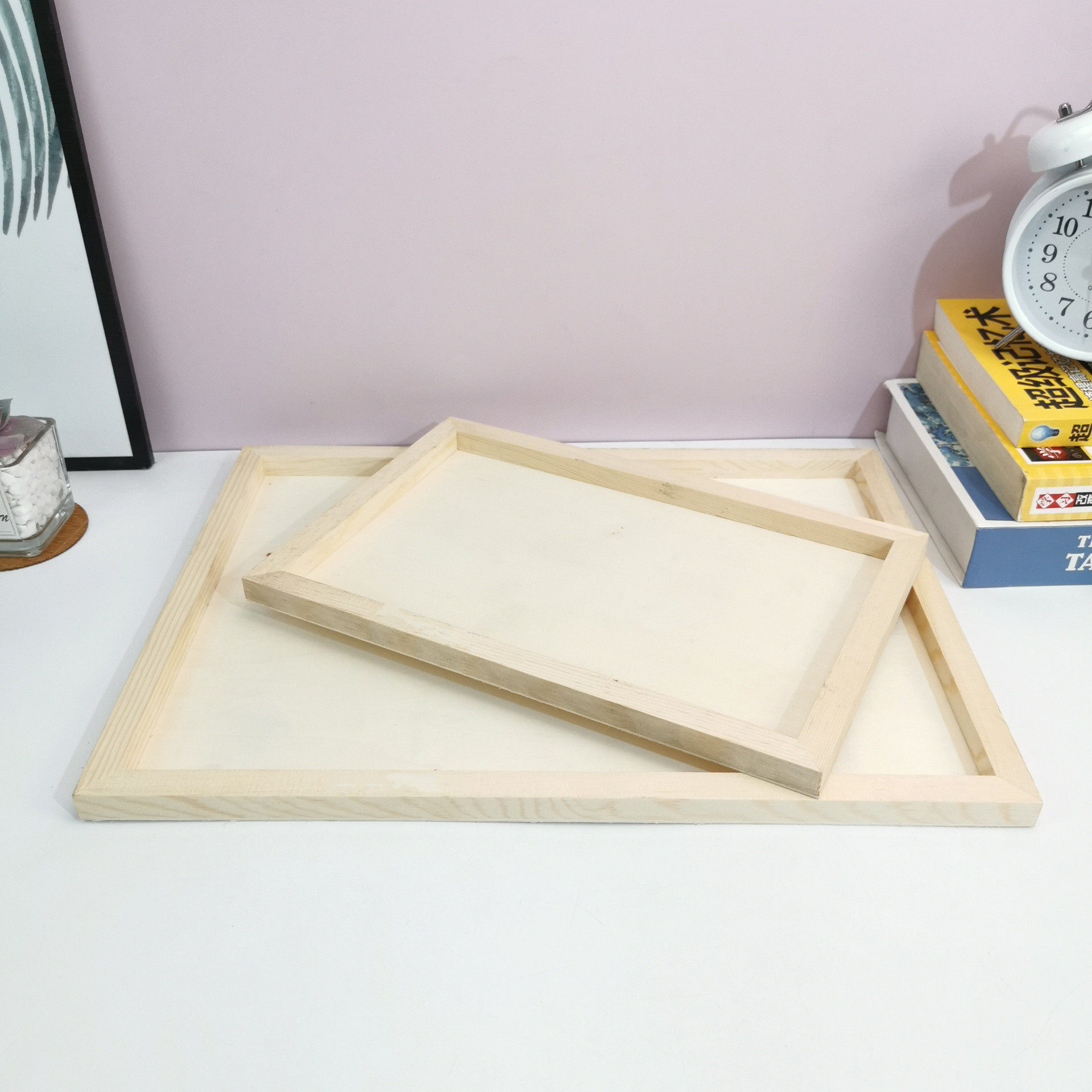 Ultra-light clay photo frame children's handmade DIY picture frame clay frame wooden three-dimensional frame clay blank picture frame