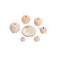 diy jewelry accessories 4-40mm large and small holes of wood, Lotus, loose beads, wood beads manufacturers directly supply wood products all over the world