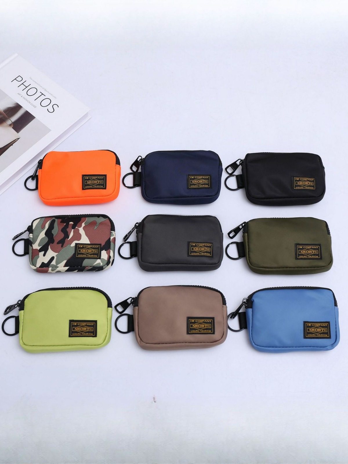 Fashionable and Versatile Card Holder, Workwear Style Coin Purse, Casual and Simple Earphone Bag for Men and Women, Personalized Lipstick Bag, Key Bag