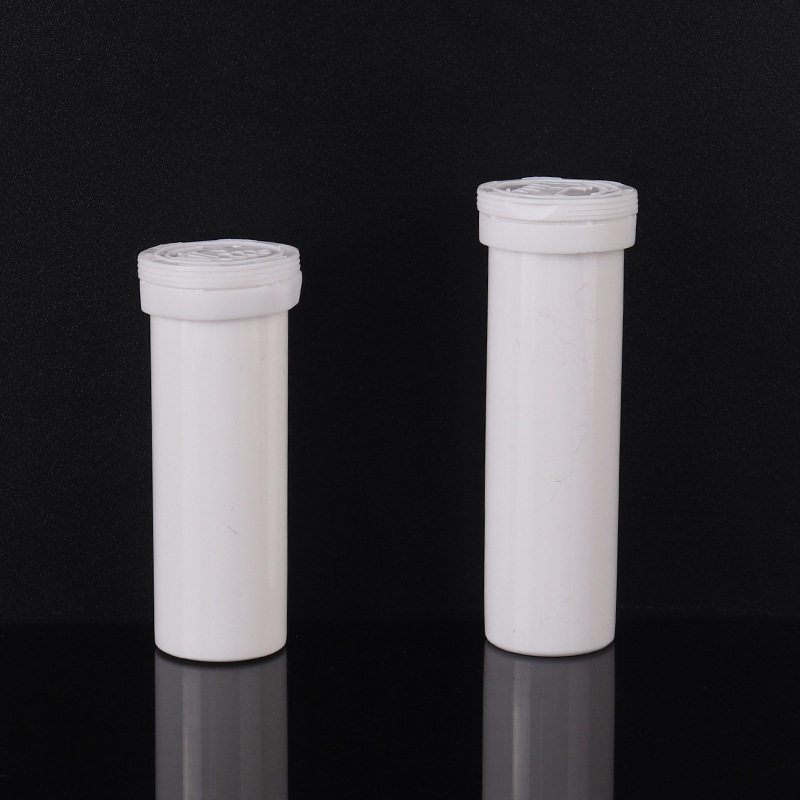 Ready Supply of Effervescent Tablets Tube Vitamin Vc Calcium Milk Tablets Plastic Bottle Cylindrical Tube Effervescent Tablets Pe Plastic