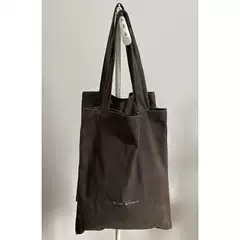 Limited Stock Must-Have Rick Style Bag Ro Canvas Tote Bag Washed Embroidery Shoulder Handbag