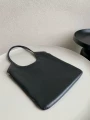 Black full leather