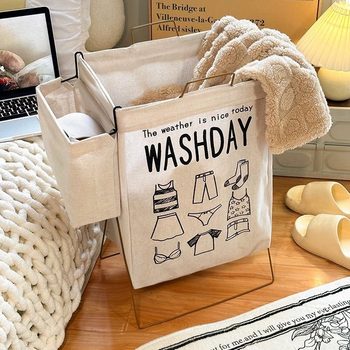 New Dirty Clothes Basket Dirty Clothes Storage Basket Dirty Clothes Basket Bathroom Clothes Artifact Laundry Basket Foldable