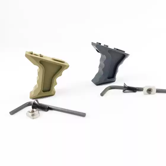 Large VP metal MLOK system rail guard Wood