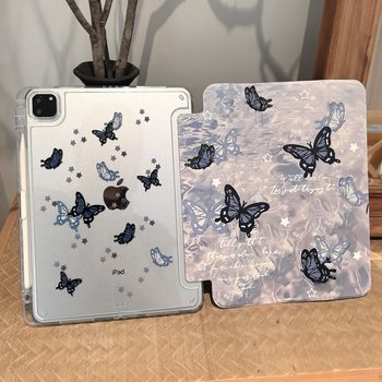 iPad Air7 Protective Case Pro11 Acrylic Mini6 with Pen Slot 89/10/11 Generation 30% Off 11inch Anti-Bend