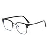 Tiktok little red book popular men's eyebrow retro glasses frame myopia women's glasses flat half frame glasses frame