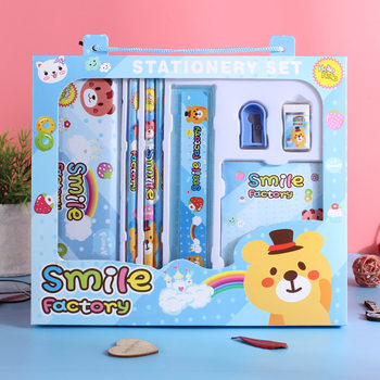 Creative New Stationery Gift Box Portable 9-piece combination gift 8899 set Student Prize wholesale set
