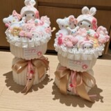 Креативный мультяшный кукольный букет девушке подарок на день рождения девушке подруге девушке подарить подруге подарок на День святого Валентина подруге