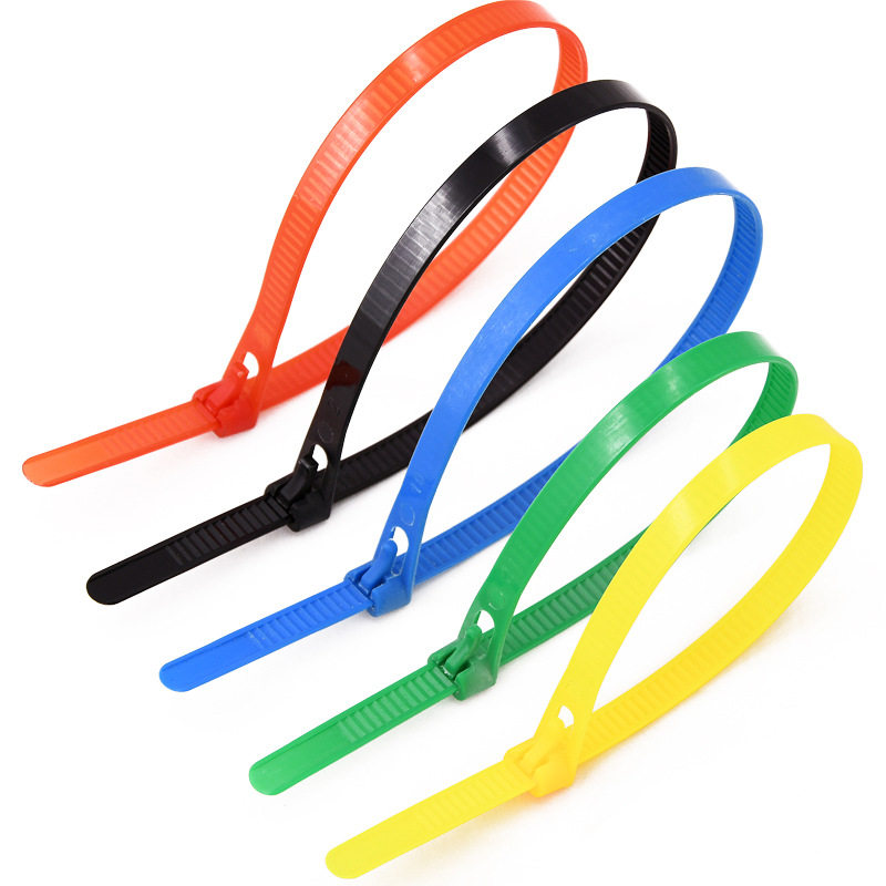 Nylon Adjustable Cable Ties Wholesale Reusable Plastic Cable Ties Detachable Binding Cable Ties Industrial Grade Durable