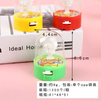 Mini handheld basketball Palm basketball shooting game children's desktop toy stall night market hot sale small toys