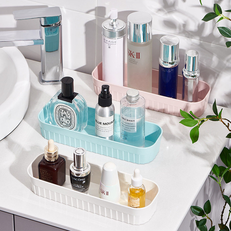 Drawer Compartment Storage Box Partition Cosmetics Lipstick Classification Dressing Table Deep Cabinet Partition Dormitory Rectangular