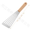 Amazon's Best-Selling Stainless Steel Barbecue Tool Set Outdoor Bbq Teppanyaki Wooden Handle Cooking Spatula Combination