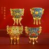 Manufacturer Customized Jinou Yonggu Cup Refrigerator Magnet Forbidden City Museum Travel Souvenir Classical Craft Gift Wholesale