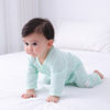 Baby Siaman Clothes for Boys and Girls Baby Thin Summer Newborn Children's Long-sleeved Pure Cotton Harper Air Conditioning Pajamas Summer Clothes