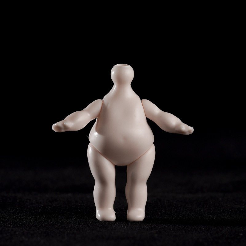 16厘米娃娃身体白肌bjd12分素体ob11关节娃娃玩具diy女孩子过家家