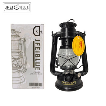 British JFEIBLUE vintage traditional kerosene lamp camping lamp lantern outdoor portable lamp old-fashioned oil lamp 24cm high