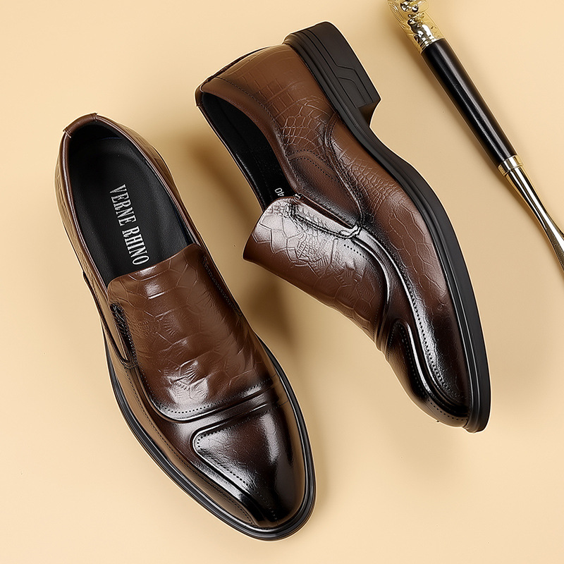 Giày Da Nữ Chất Liệu Da Bò Đế Mềm