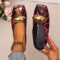 Leopard Print Red