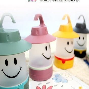 Source Manufacturer Spot LED Outdoor Light Camping Style Light Camping Style Light Kidsren's Tent Light Satchel Light Smiley Face Night Light