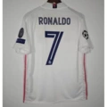 2021 real madrid home no. 7 + champions league