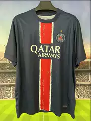 2425 season club football jersey Real Madrid Paris Barcelona Ajax home away short sleeved fans