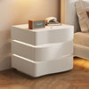 Cream style intelligent suspension bedside table modern minimalist home bedroom bedside cabinet creative small solid wood storage cabinet