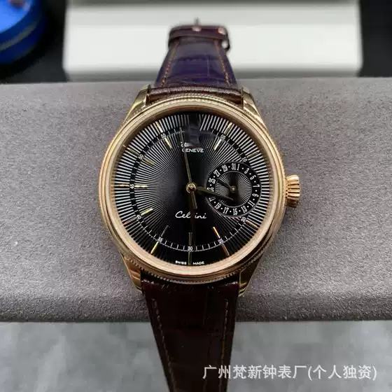 Rolex Cellini Series Watches Fully Automatic Waterproof Cellini Moon Phase Series Business Men's Mechanical Watches