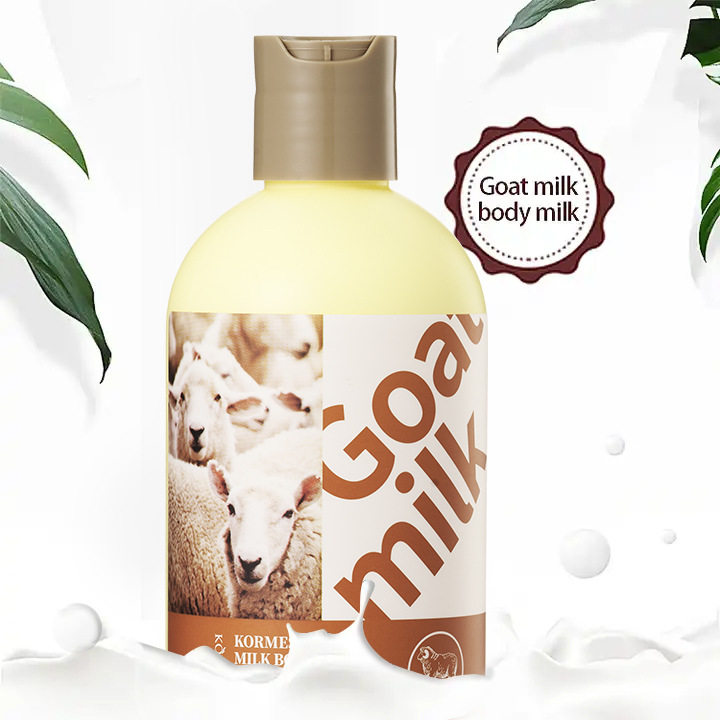 Cross-Border In-Stock Goat Milk Body Lotion and Shower Gel Kormesic Body Milk Tiktok Amazon Temu