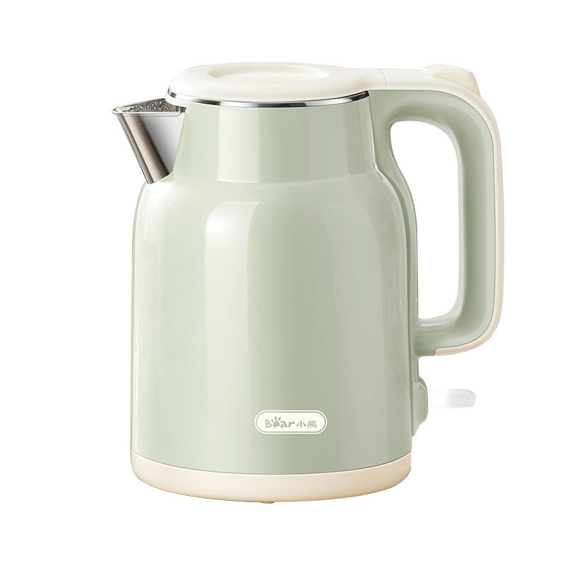 Bear Brand Rapid Electric Kettle for Home and Office Use, 1.5 Liters, Small Size for 1-3 People, Stainless Steel, Special Price Kettle