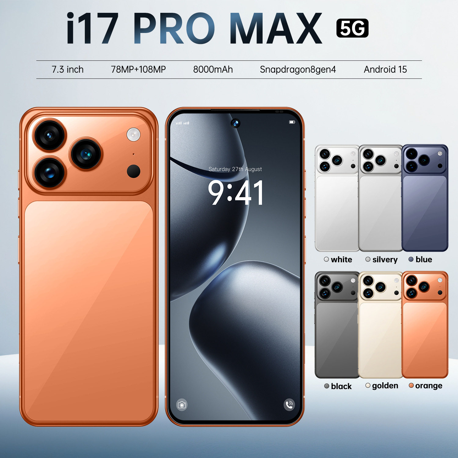 Cross-border TK popular mobile phone i17ProMax global versio...